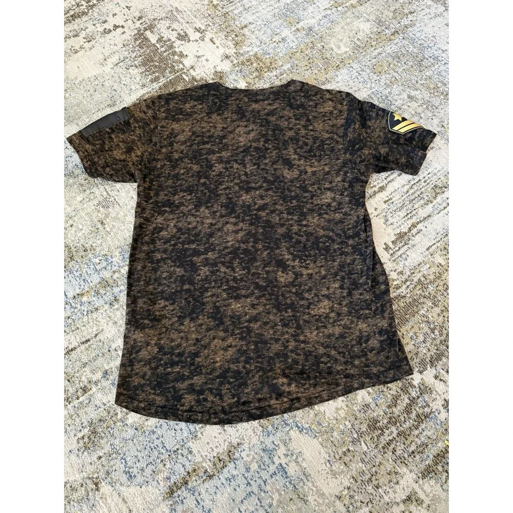 knickerbocker nyc ltd. edt. 23 Gold Black Army Skater shirt Adult Size XL - Picture 8 of 8